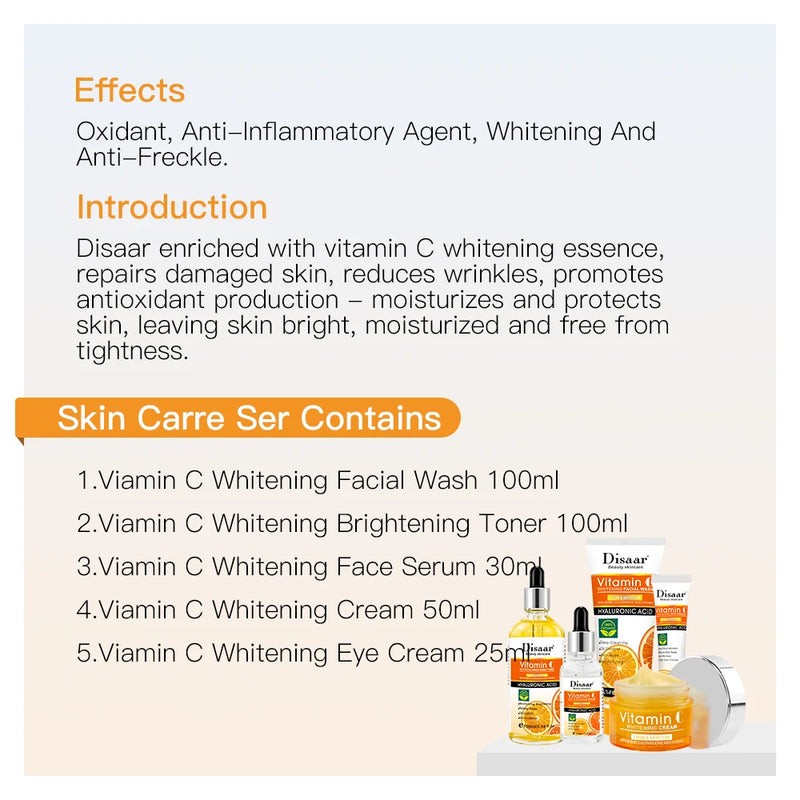 Disaar Vitamina C - kit rejuvenescedor